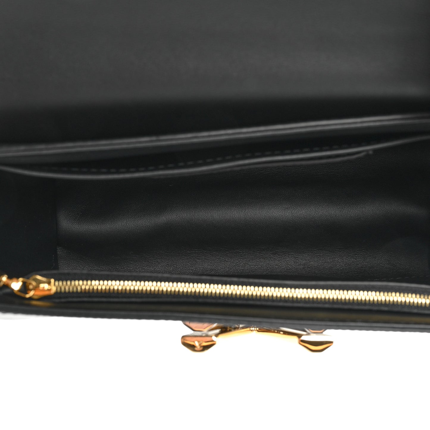 Epi Twist Flowers Chain Shoulder Bag MM Black