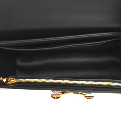 Louis Vuitton Epi Twist Flowers Chain Shoulder Bag MM Black 6 of 9