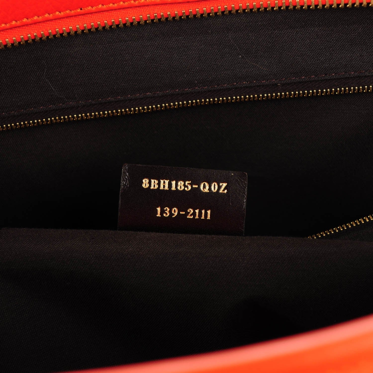 Fendi Pequin Vitello Roll Tote Tobacco Papavero 7 of 9