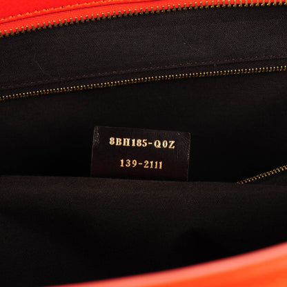 Fendi Pequin Vitello Roll Tote Tobacco Papavero 7 of 9