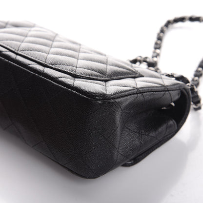 Chanel Iridescent Caviar Quilted Mini Rectangular Flap Black 12 of 13