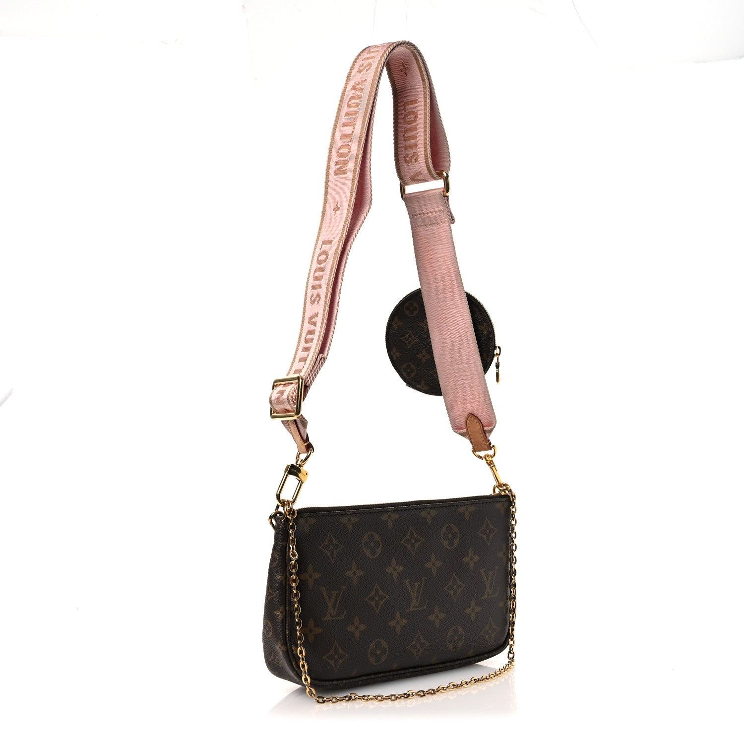 Louis Vuitton Monogram Multi Pochette Accessories Rose Clair 3 of 16