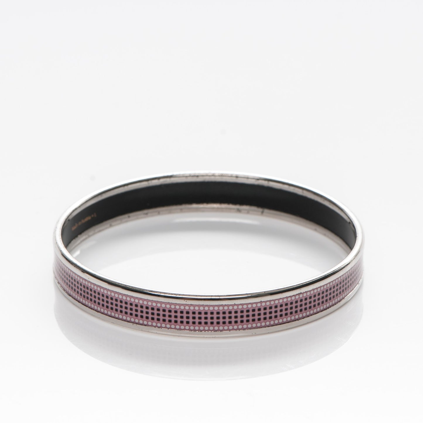 Enamel Printed Narrow Recherche H Bracelet 70