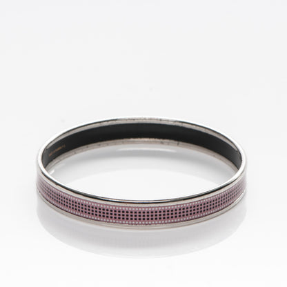 Hermes Enamel Printed Narrow Recherche H Bracelet 70 3 of 5