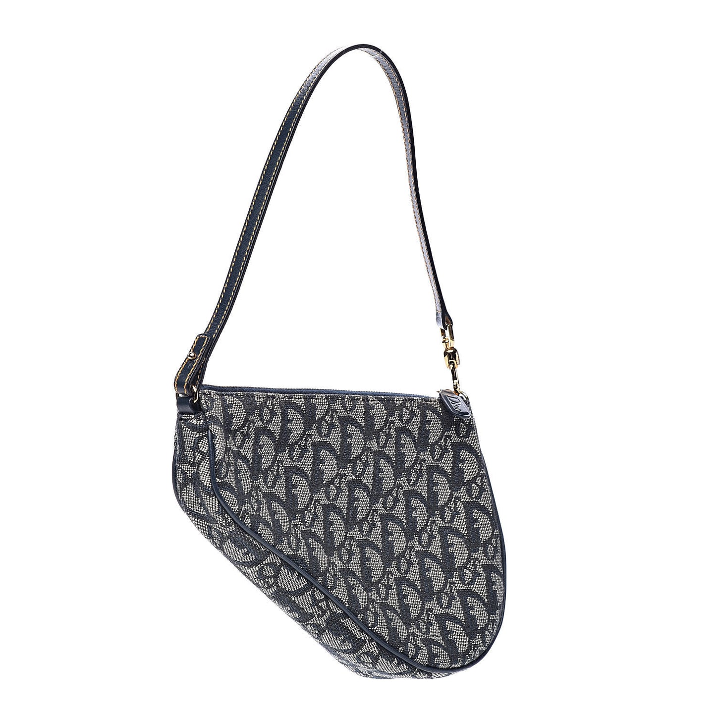 Monogram Mini Saddle Pochette Navy