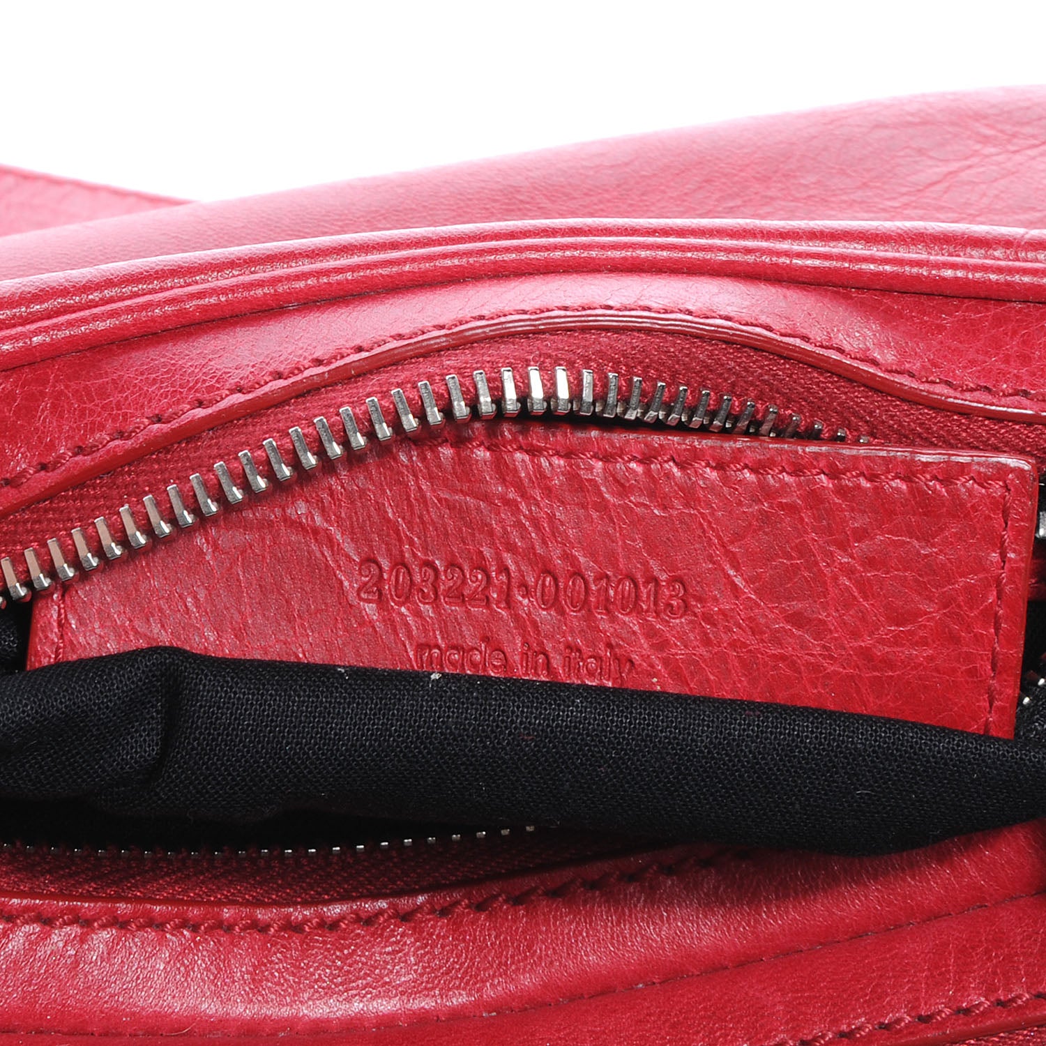 Balenciaga Agneau Giant Silver Hardware Chic Ruby 7 of 8