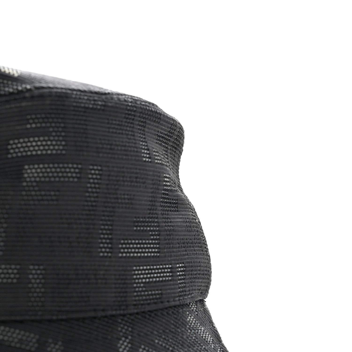Fendi Nylon Zucca FF Bucket Hat L Black 10 of 11