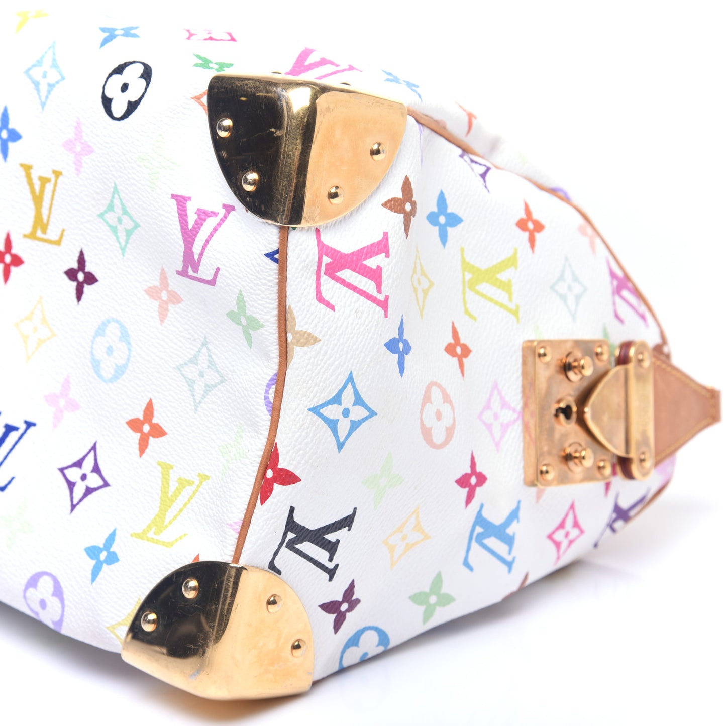 Monogram Multicolor Speedy 30 White