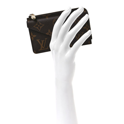 Louis Vuitton Monogram Recto Verso Card Holder Black 2 of 9