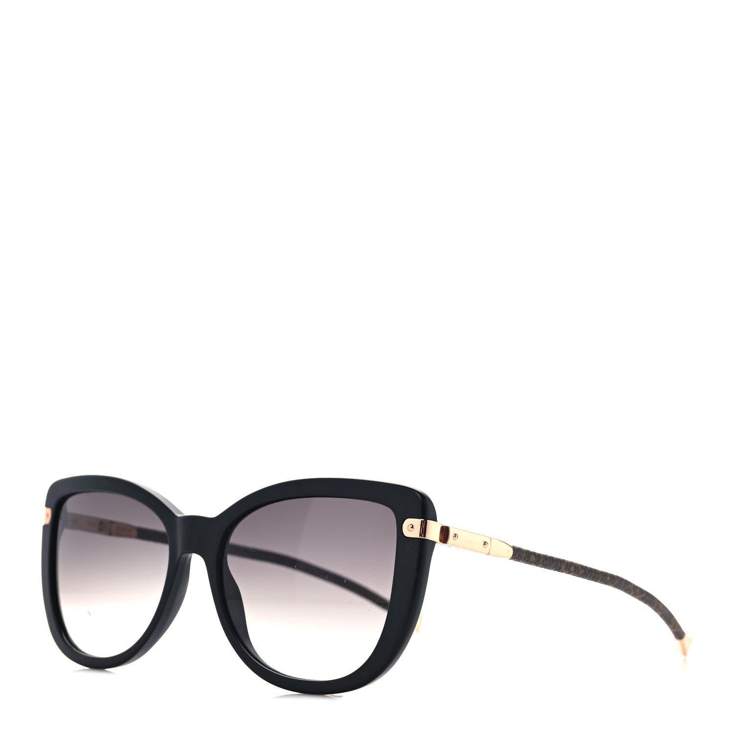 Louis Vuitton Monogram Acetate Charlotte Sunglasses Z0781W Black 1 of 8