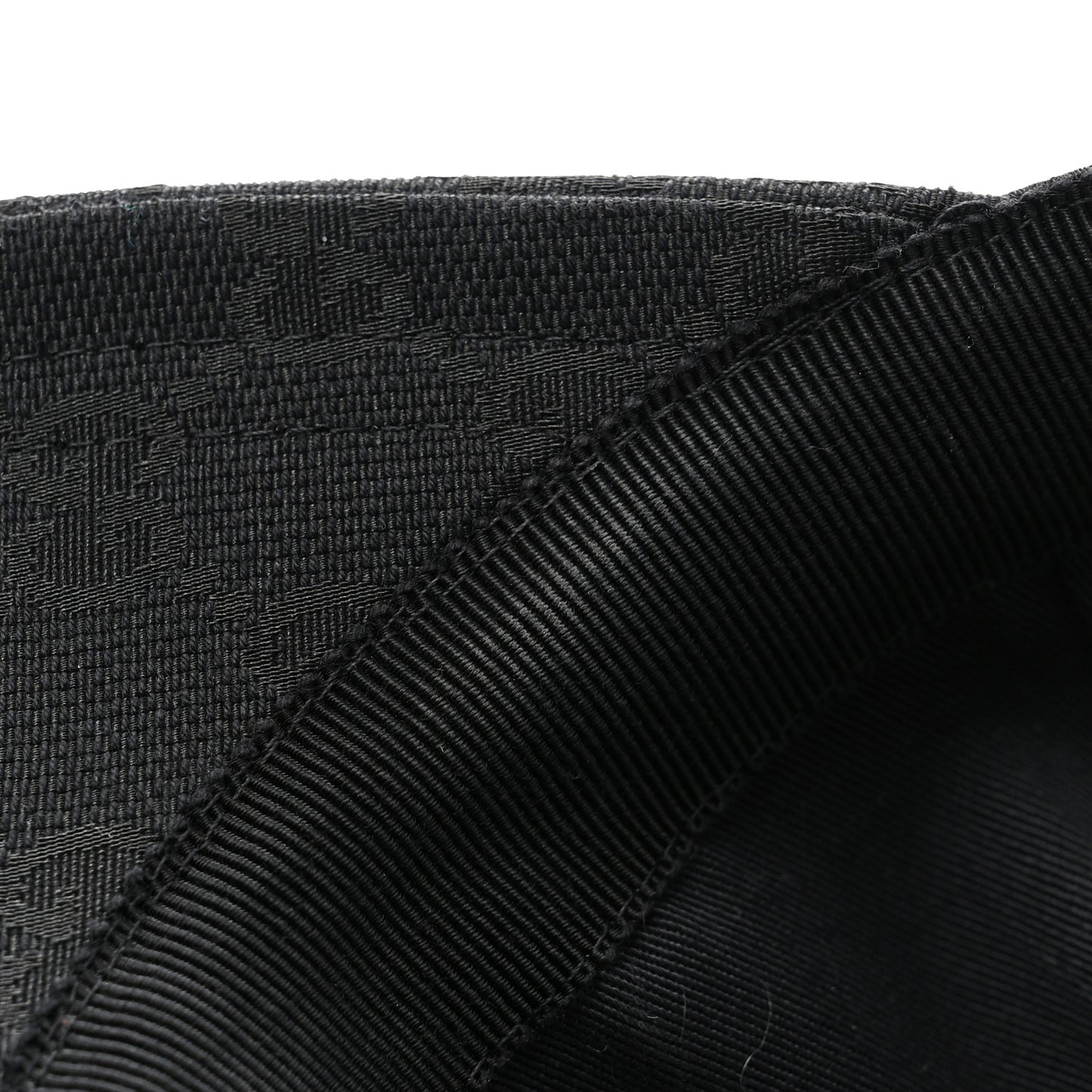 Monogram Textured Dollar Calfskin Zeno Baseball Hat S Black