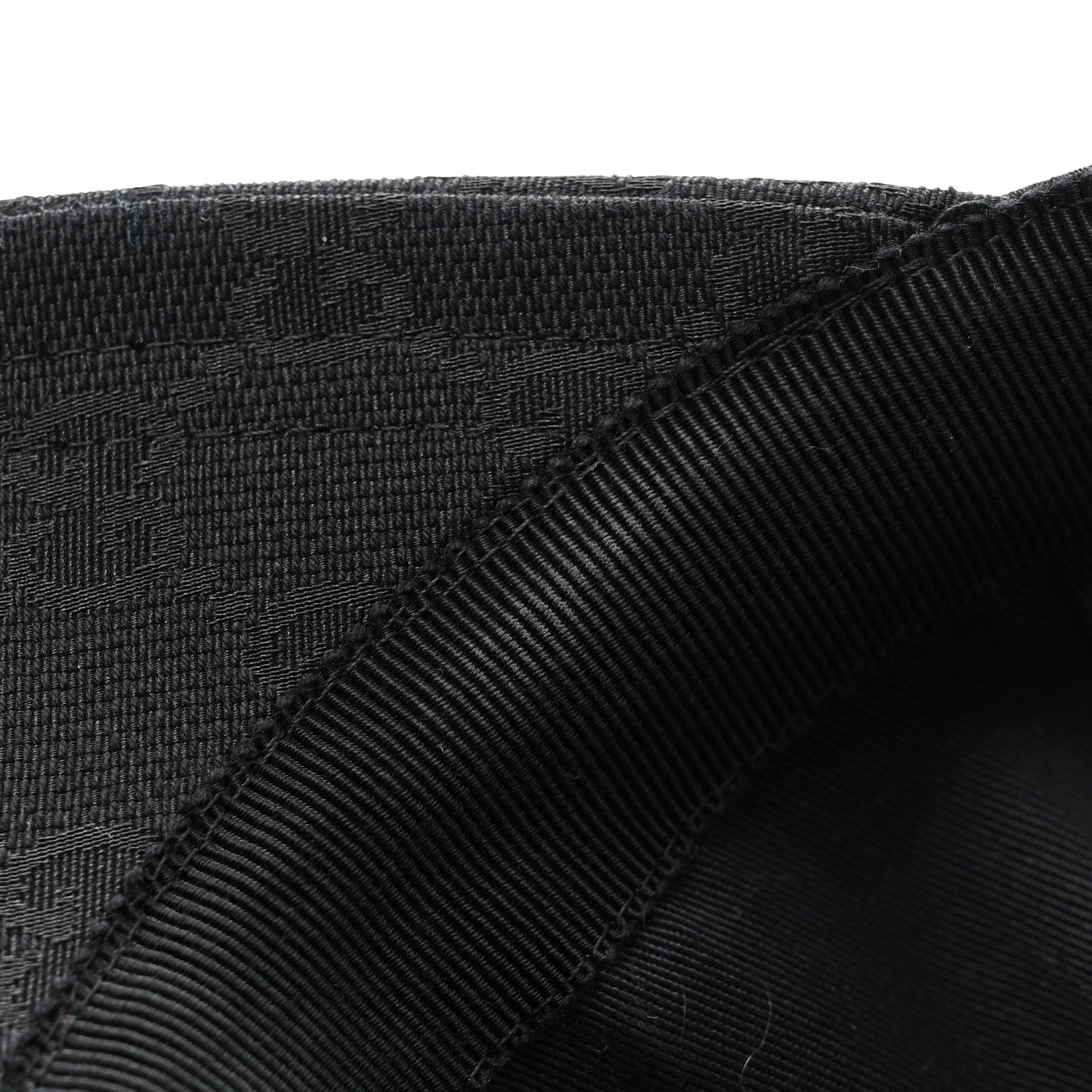 Gucci Monogram Textured Dollar Calfskin Zeno Baseball Hat S Black 10 of 11