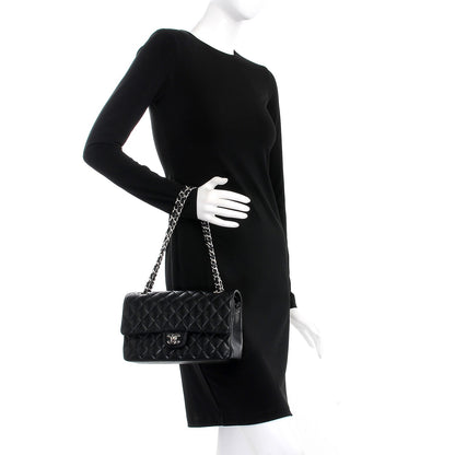 Chanel Caviar Quilted Medium Double Flap Black 2 of 8