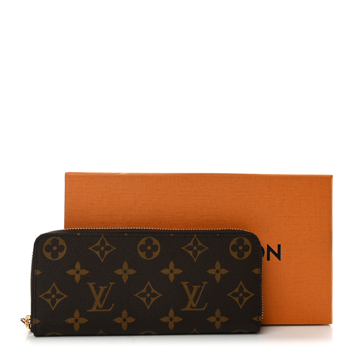 Monogram Clemence Wallet Fuchsia