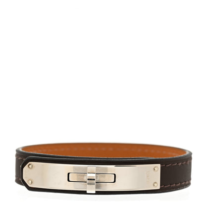 Hermes Swift Kelly Single Tour Bracelet S Chocolate 1 of 6