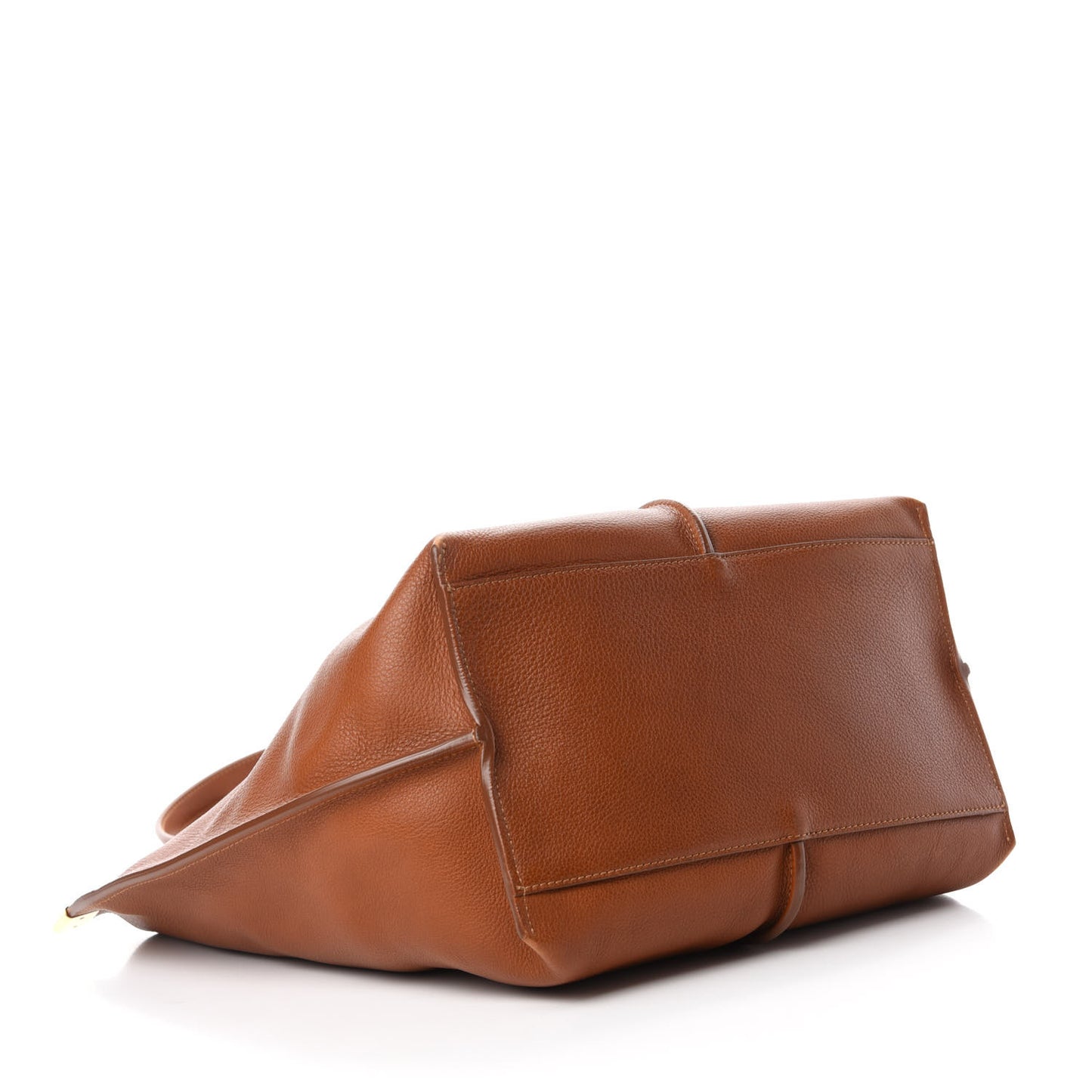 Smooth Calfskin Medium Vick Tote Caramel