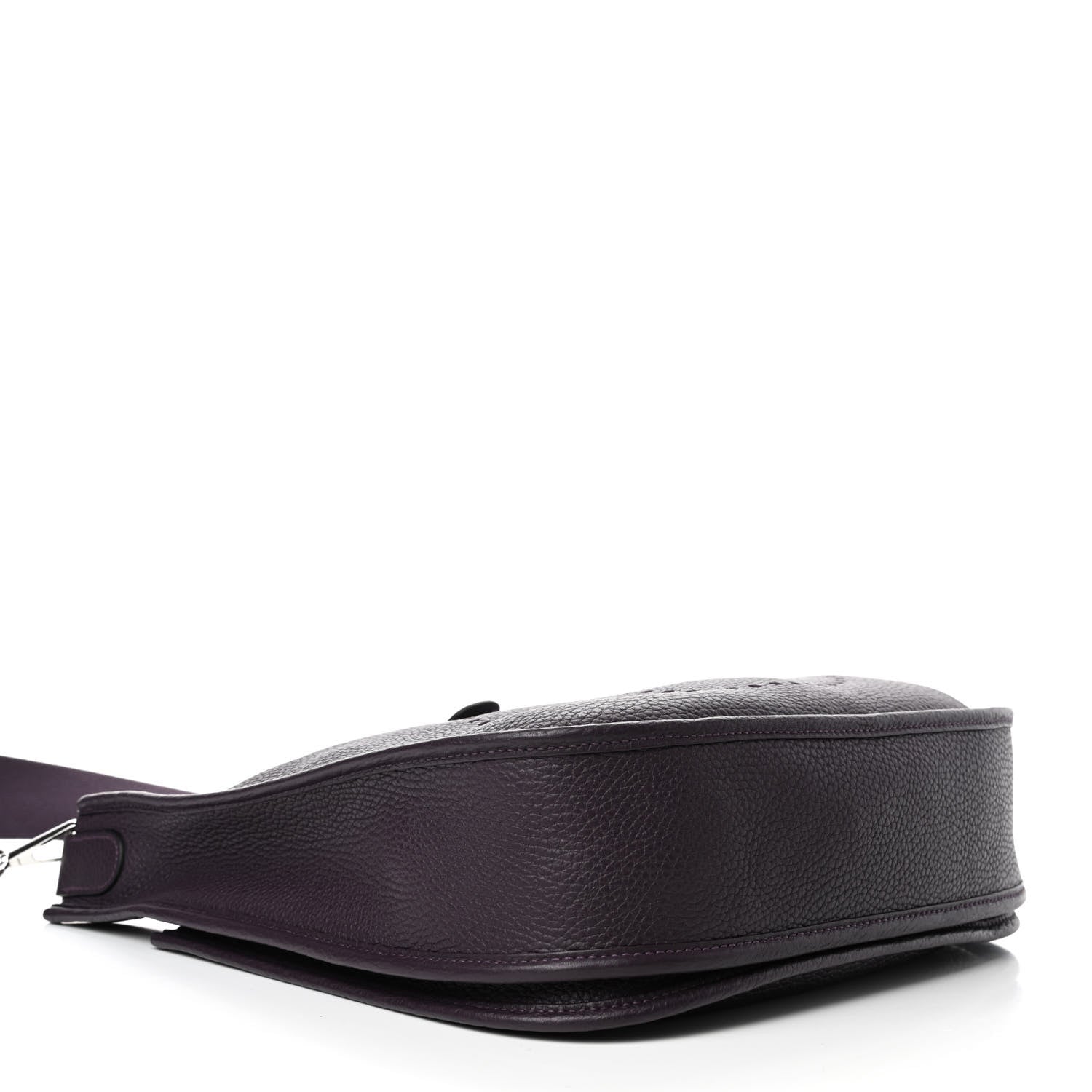 Hermes Taurillon Clemence Evelyne III PM Raisin 3 of 4