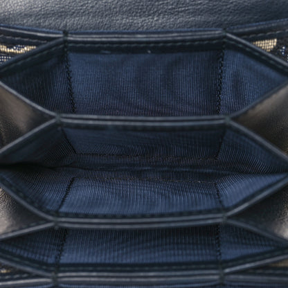 Christian Dior Oblique Nano 30 Montaigne Pouch Blue 5 of 10