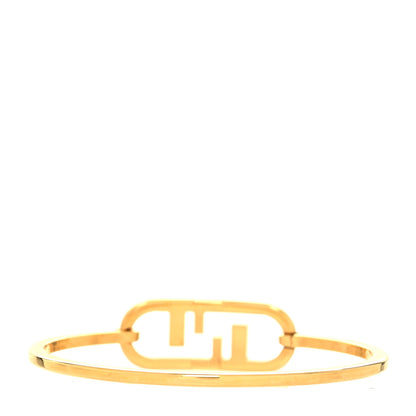 Fendi Metal O'Lock Bracelet M Gold 3 of 5