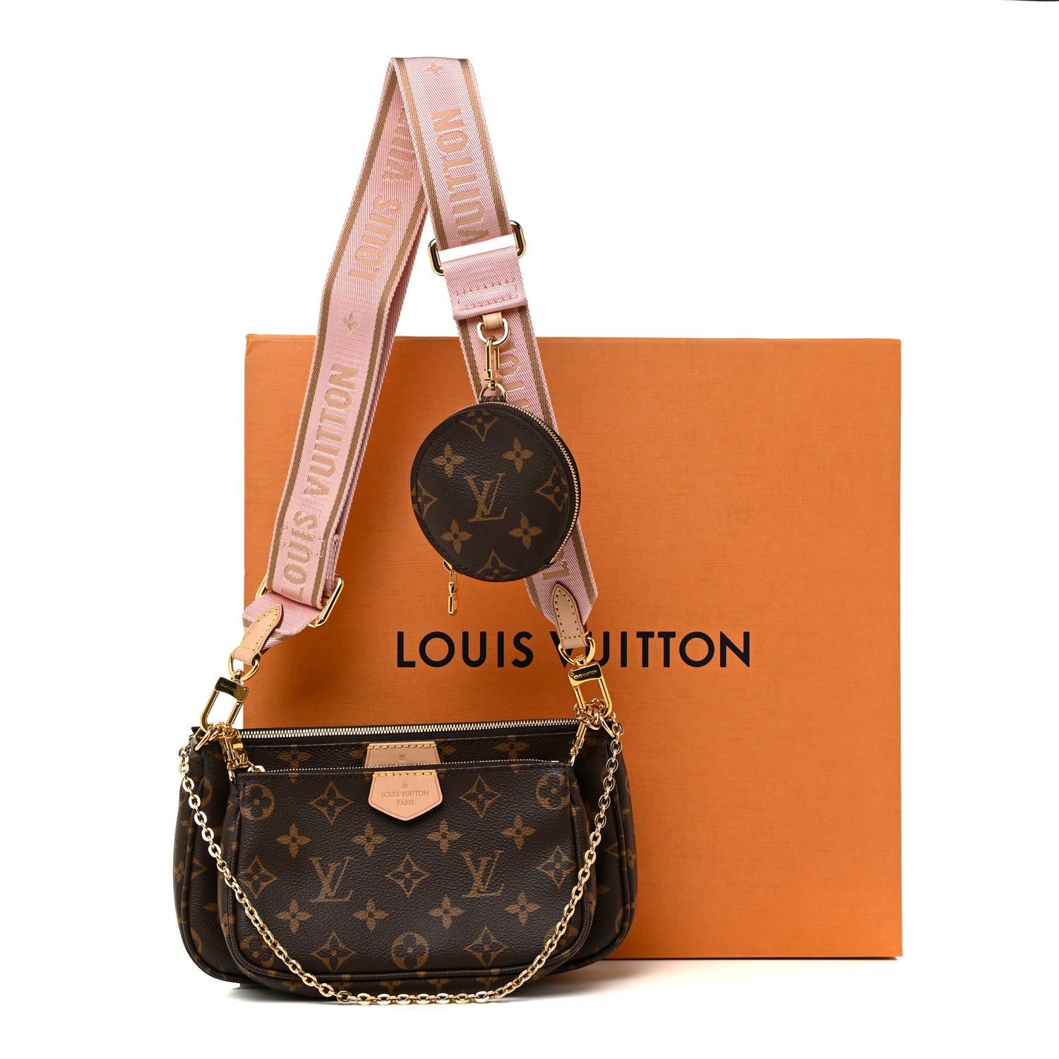 Louis Vuitton Monogram Multi Pochette Accessories Rose Clair 10 of 10