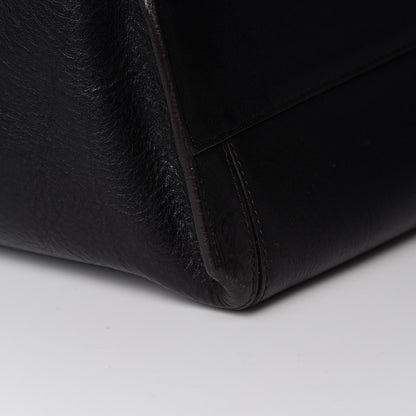 Chloe Smooth Calfskin Medium Milo Shopping Tote Black 12 of 20