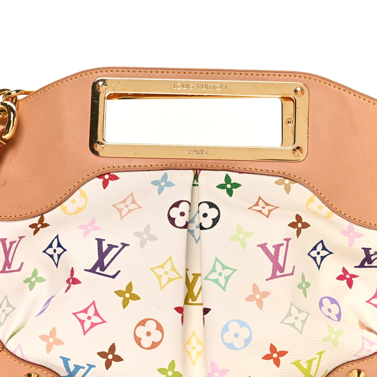 Monogram Multicolor Judy MM White