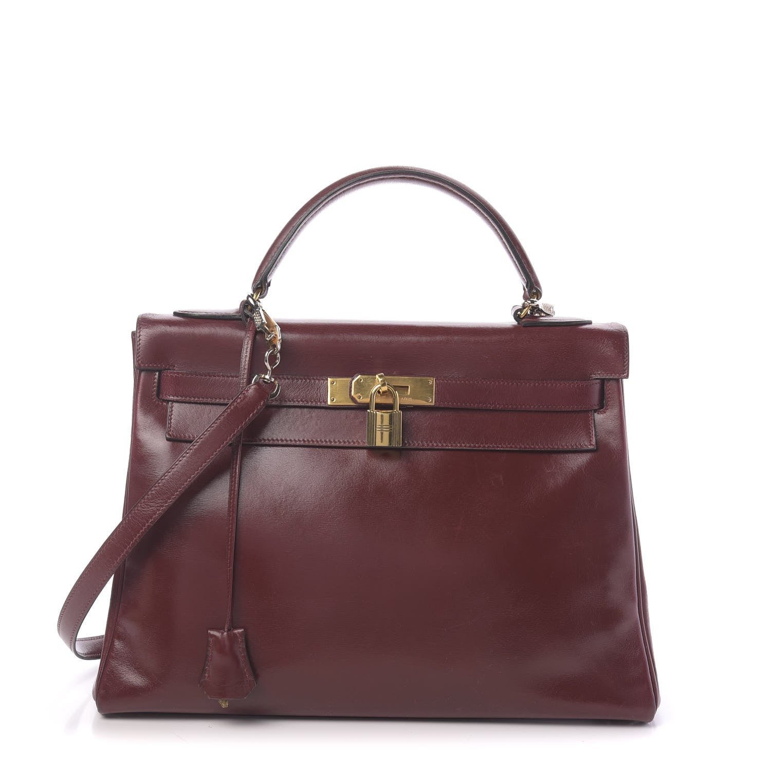 Hermes Box Kelly Retourne 32 Rouge H 1 of 13