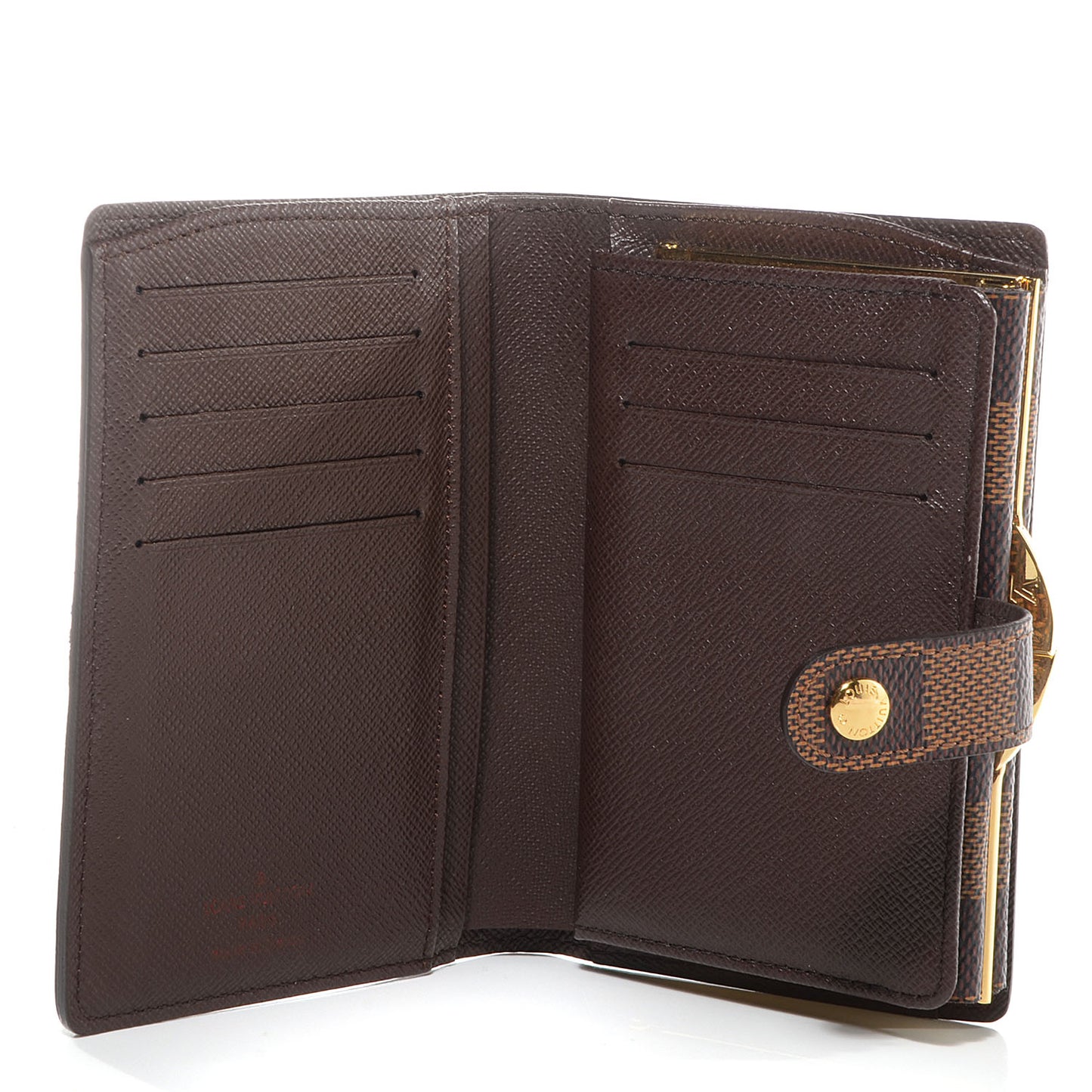 Damier Ebene French Purse Wallet