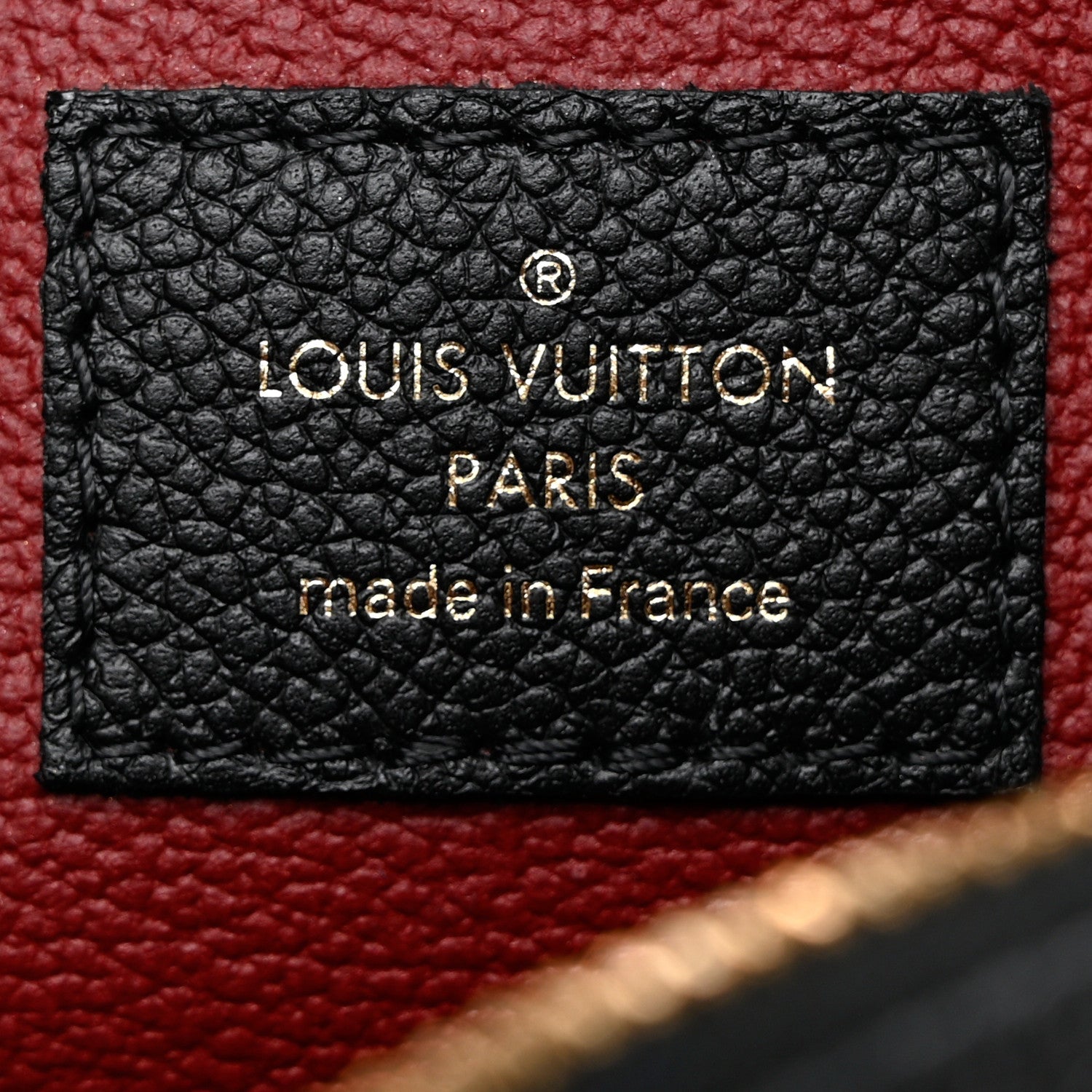 Louis Vuitton Empreinte Monogram Giant Cosmetic Pouch Black Beige 6 of 7