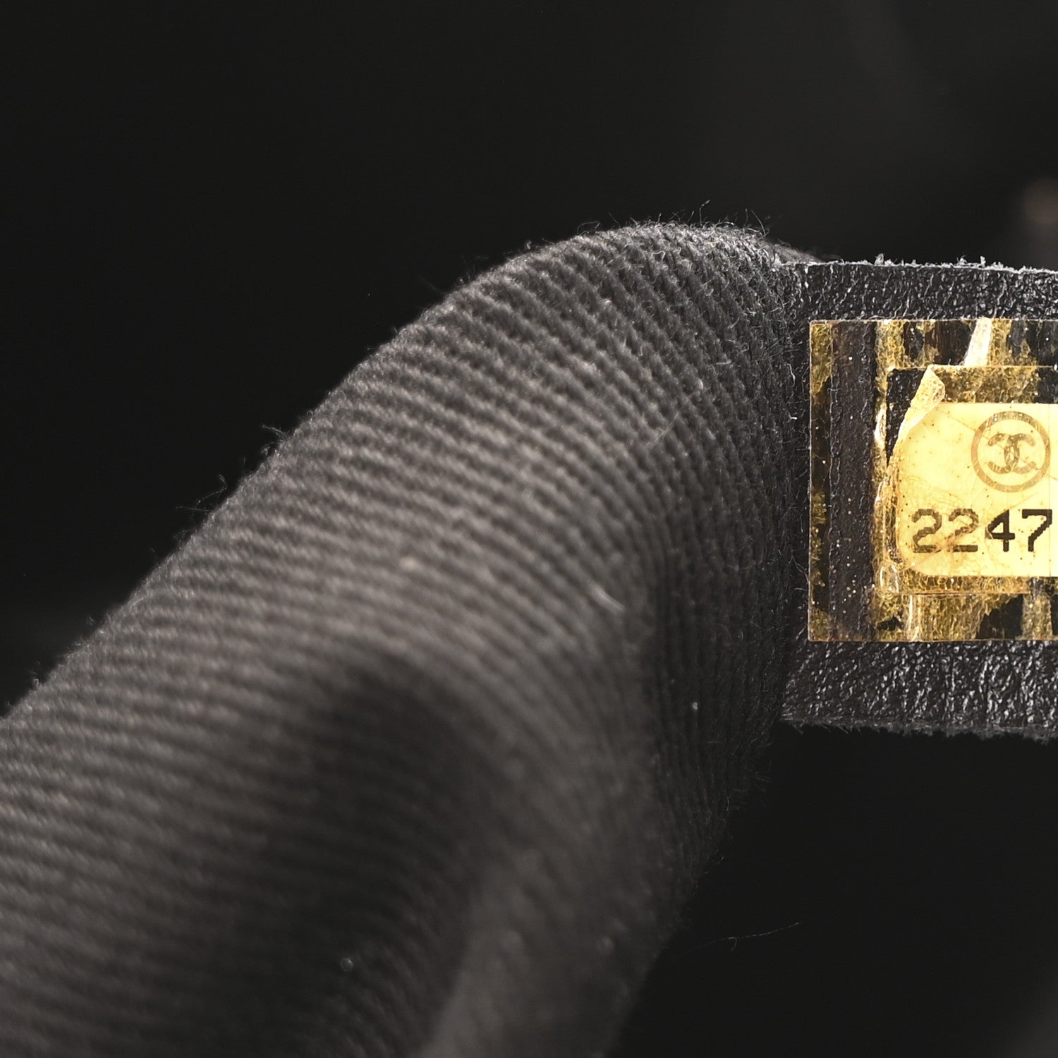 Chanel Caviar Quilted Large CC Bucket Bag Black 7 of 10