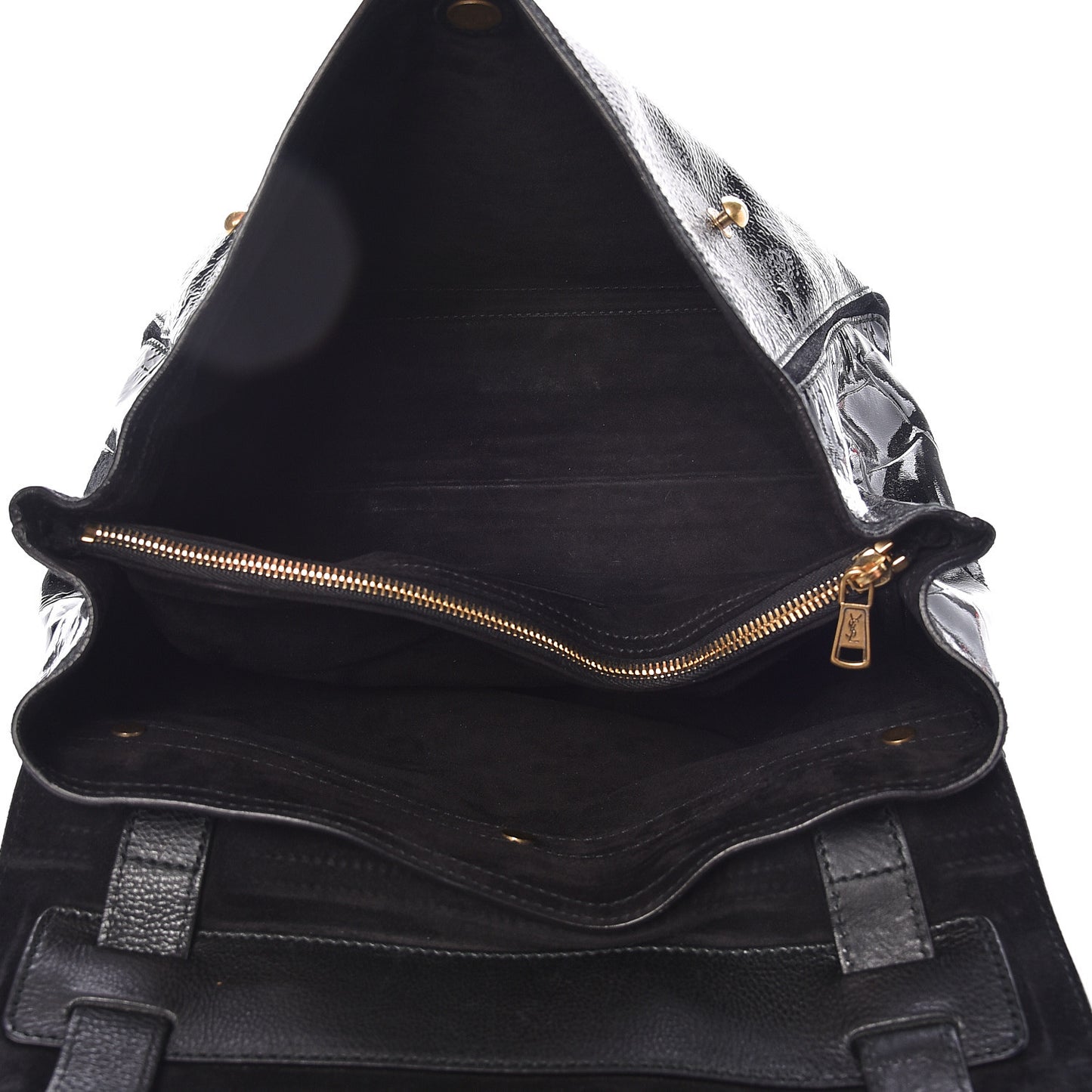 Pony Hair Patent Medium Muse Two Black