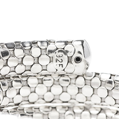 John Hardy Sterling Silver Dot Double Coil Bracelet 4 of 5