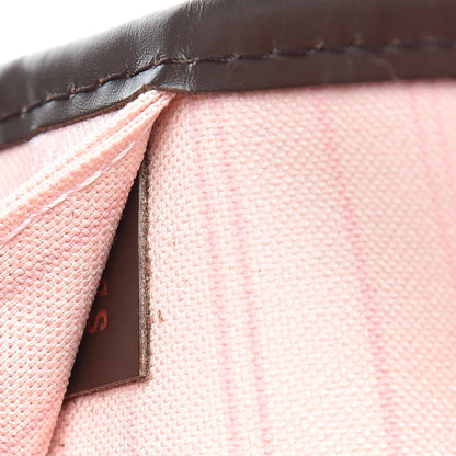 Louis Vuitton Damier Ebene Neo Neverfull MM Rose Ballerine 11 of 17
