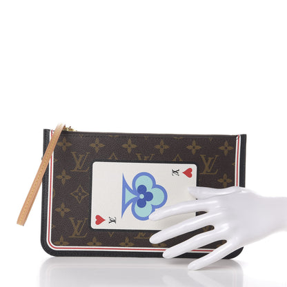 Louis Vuitton Monogram Game On Neverfull MM Pochette 2 of 6