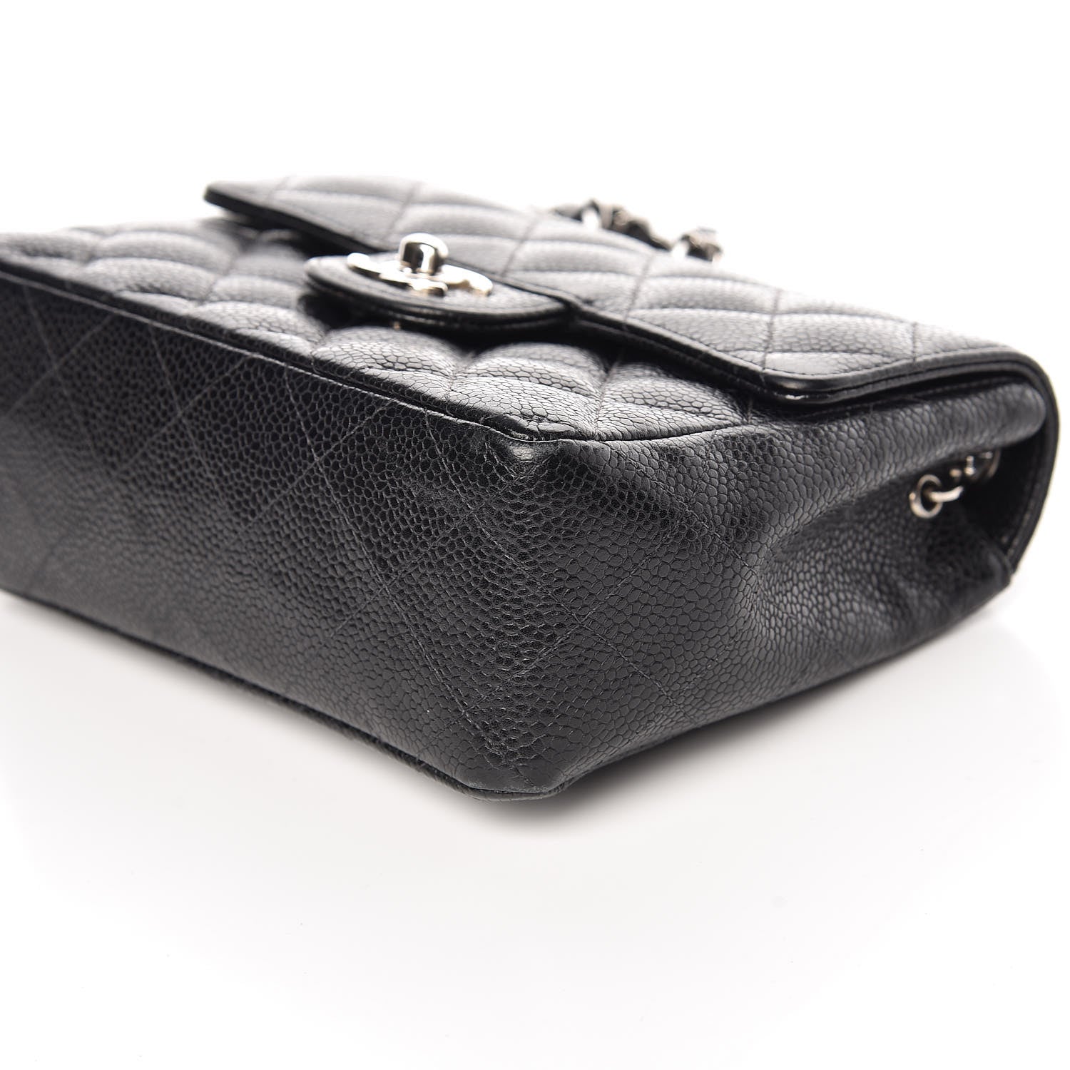 Chanel Caviar Quilted Mini Square Flap Black 6 of 10