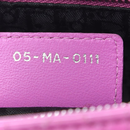 Christian Dior Lambskin Cannage Large Lady Dior Pink 6 of 12
