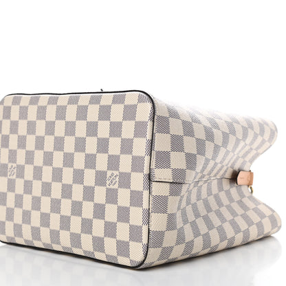 Louis Vuitton Damier Azur Braided Neonoe MM Blue 11 of 11