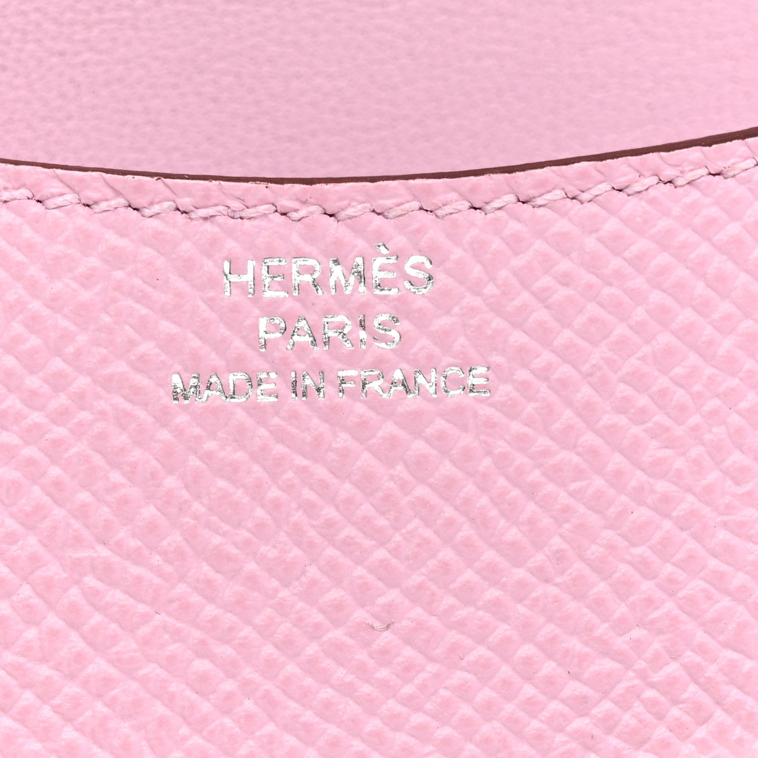 Hermes Epsom Constance Slim Wallet Mauve Sylvestre 7 of 9