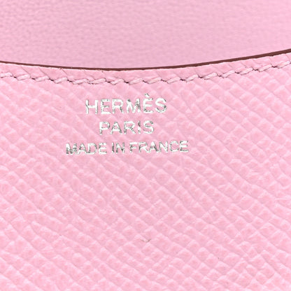 Hermes Epsom Constance Slim Wallet Mauve Sylvestre 7 of 9