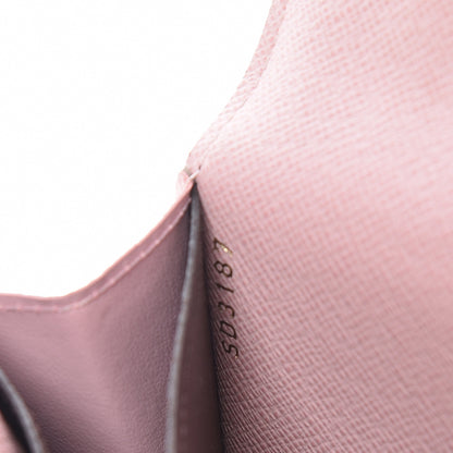 Louis Vuitton Monogram Emilie Wallet Rose Ballerine 8 of 14