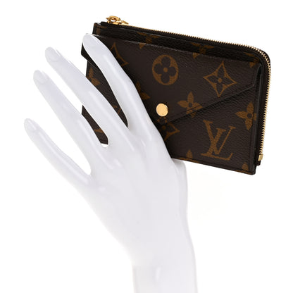 Louis Vuitton Monogram Recto Verso Card Holder Black 2 of 7