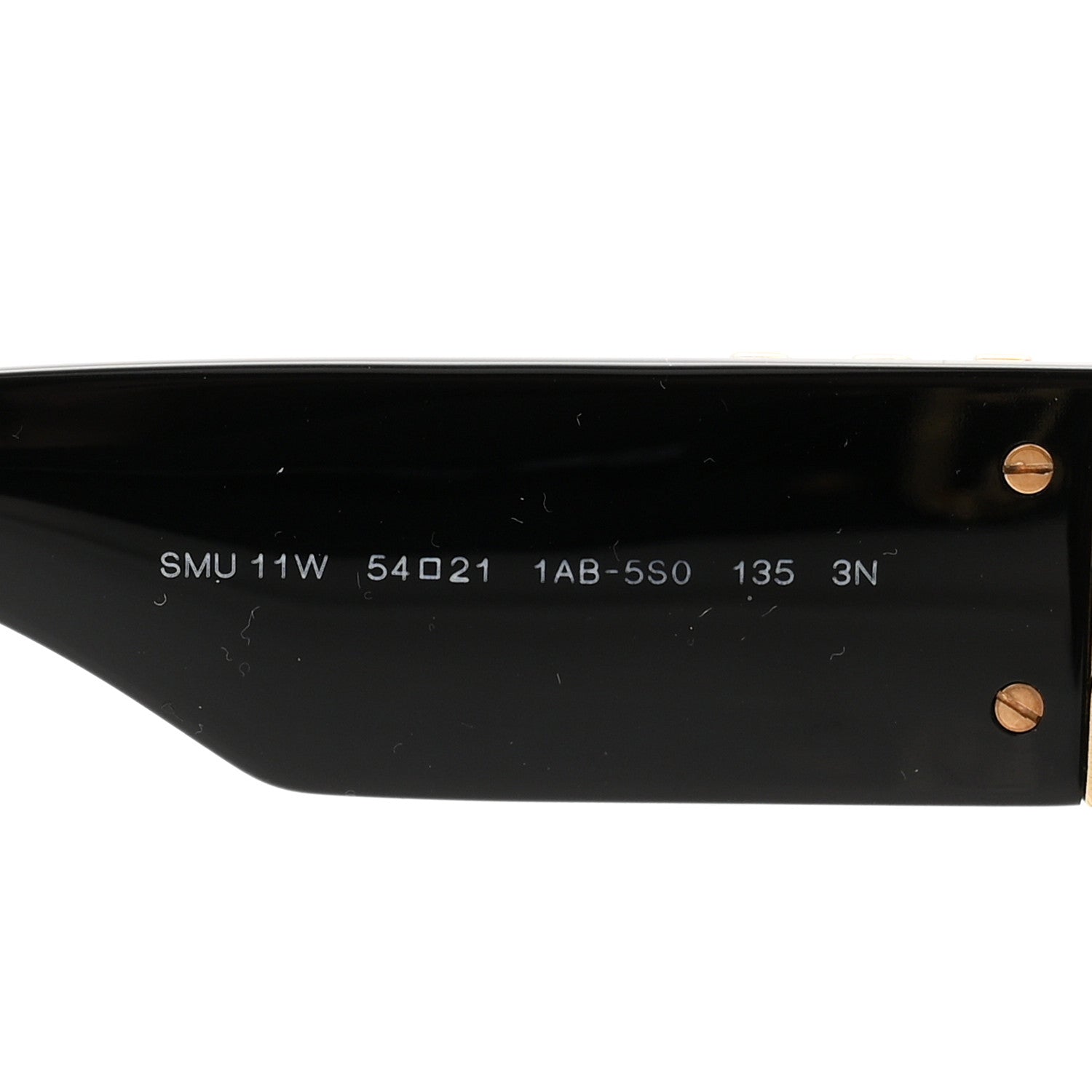 Miu Miu Acetate Oval Glimpse Sunglasses SMU11W Black 6 of 8