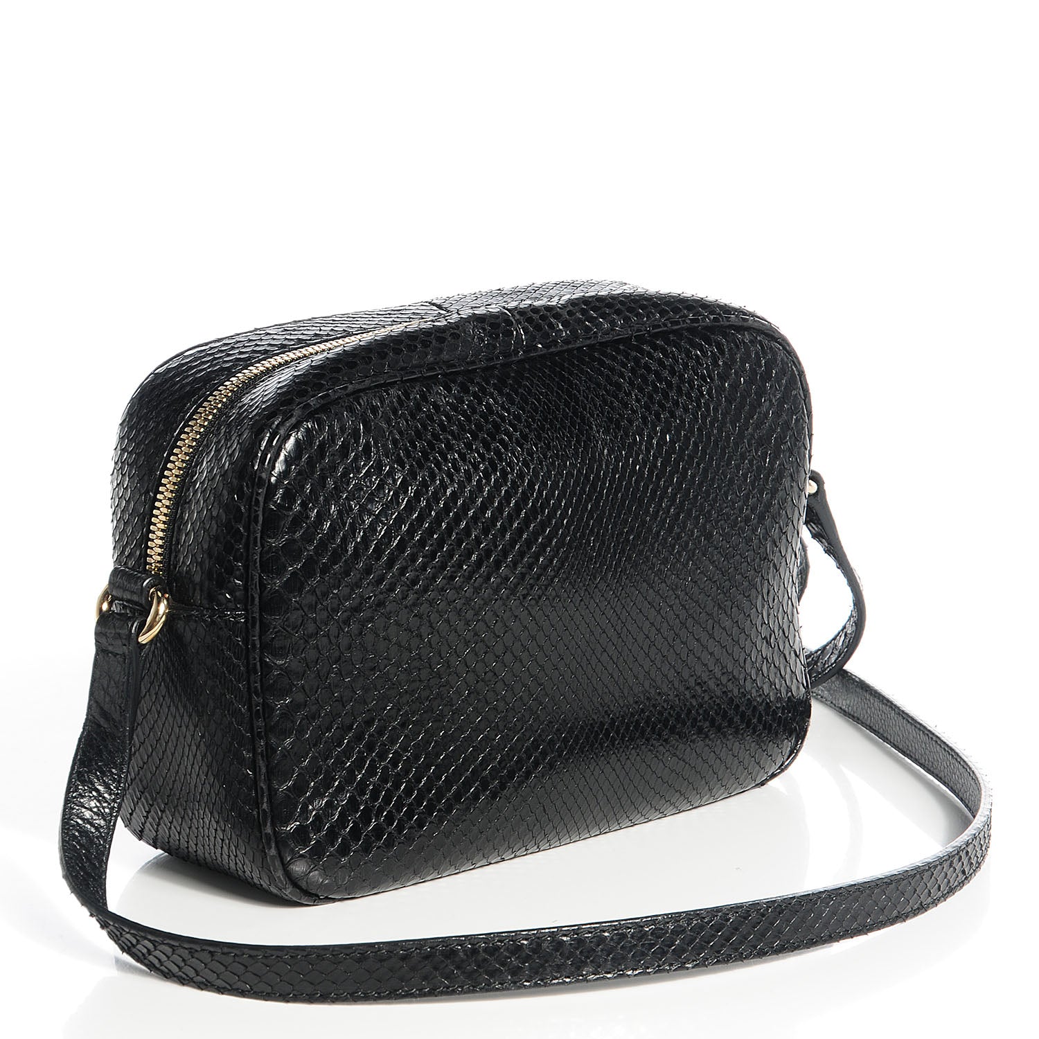 Gucci Python Small Soho Disco Bag Black 3 of 6