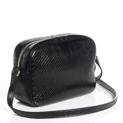 Gucci Python Small Soho Disco Bag Black 3 of 6