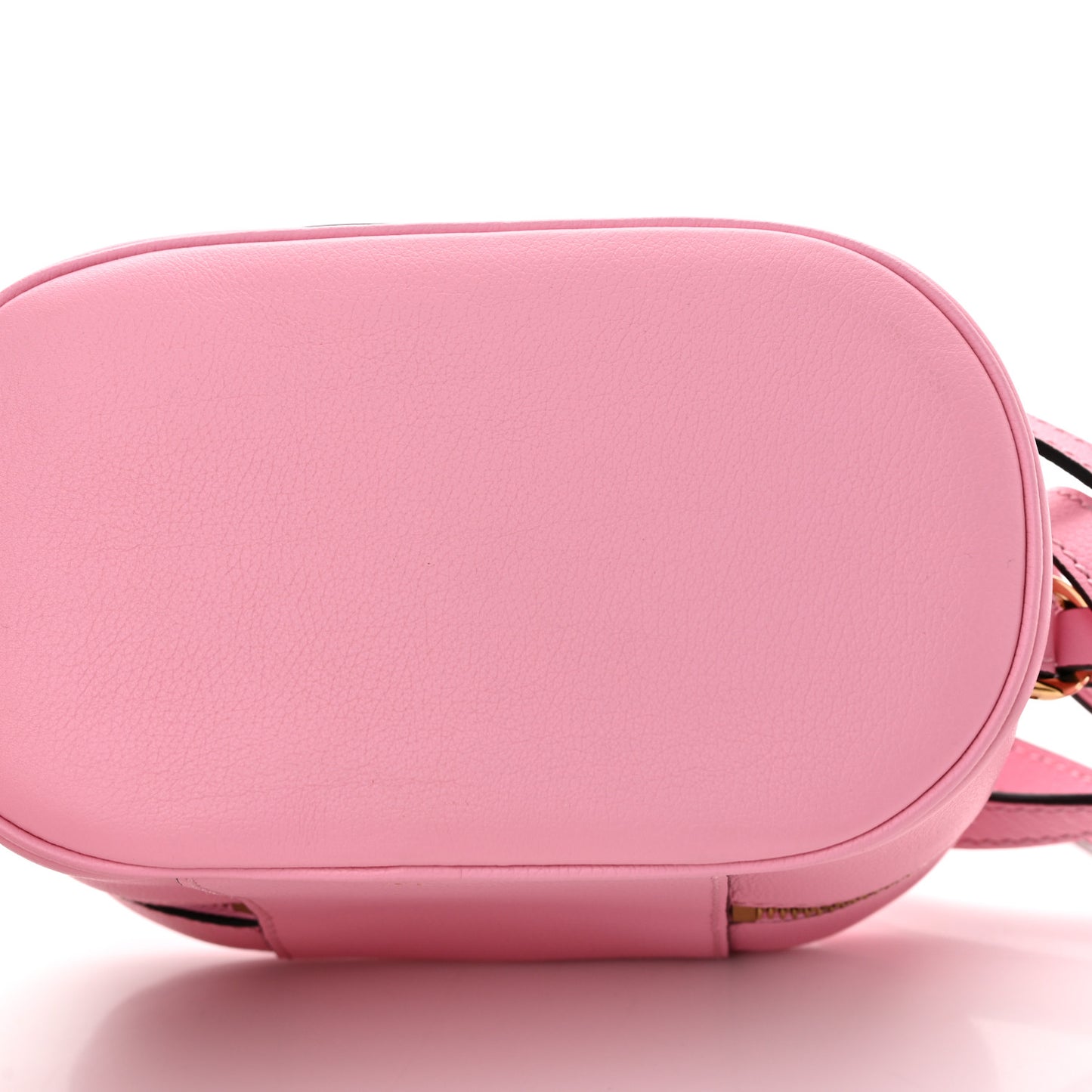 Grained Calfskin Medusa Vanity Case Pink