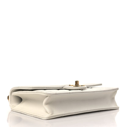 Chanel Lambskin Quilted Small Chic Pearls Flap White 4 of 9