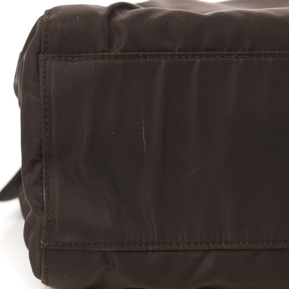 Prada Tessuto Nylon Catena Shoulder Bag Ebano 10 of 11