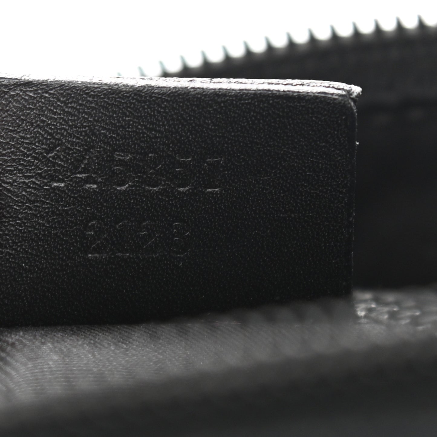 Monogram Calfskin Perforated Medium Flat Messenger Bag Black