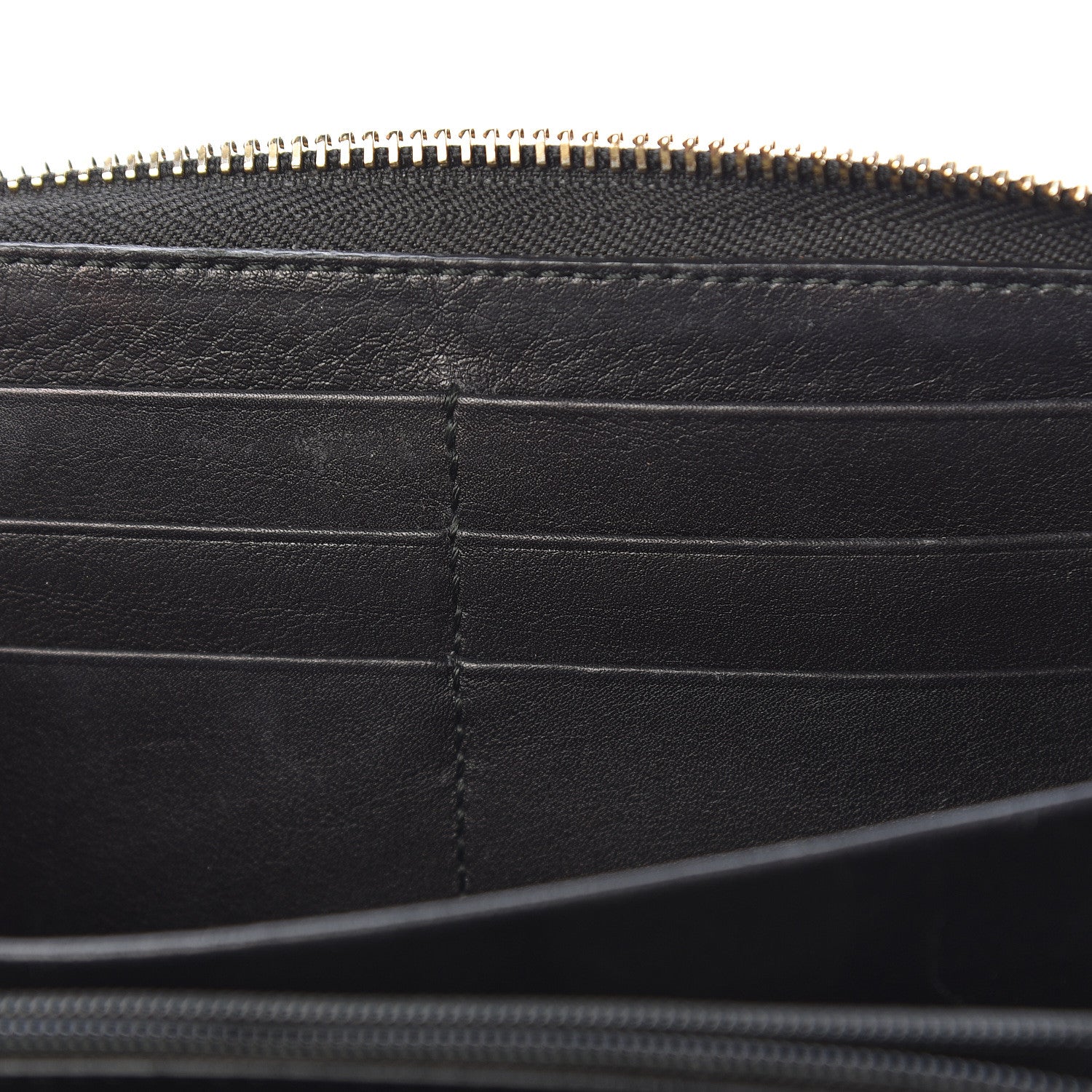 Gucci Guccissima Sukey Zip Around Wallet Black 9 of 11