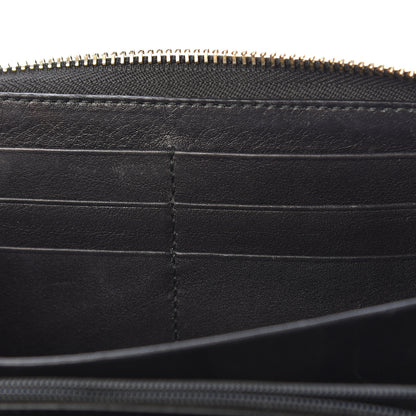 Gucci Guccissima Sukey Zip Around Wallet Black 9 of 11